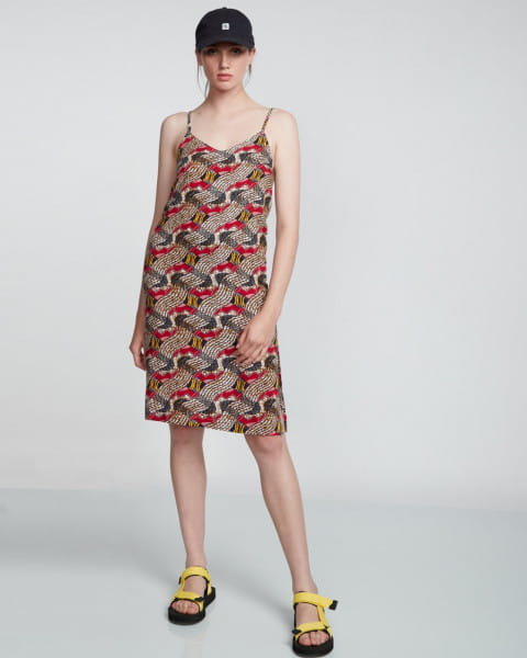 Платье С V-Образным Вырезом Roberta Element S3DRA1-ELP0, размер M, цвет мультиколор - фото 4