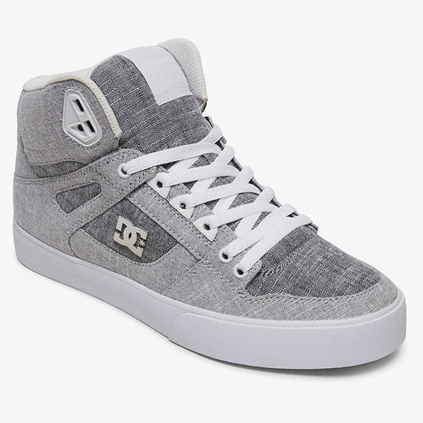 фото Высокие кеды кроссовки dc pure high-top wc tx dc shoes