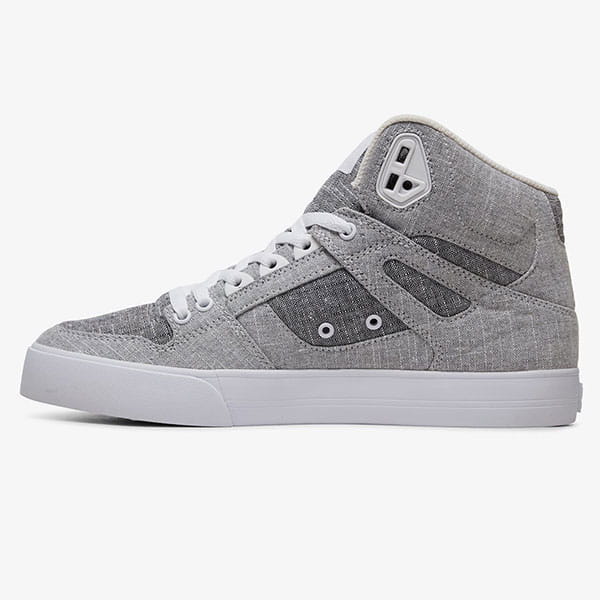 фото Высокие кеды кроссовки dc pure high-top wc tx dc shoes