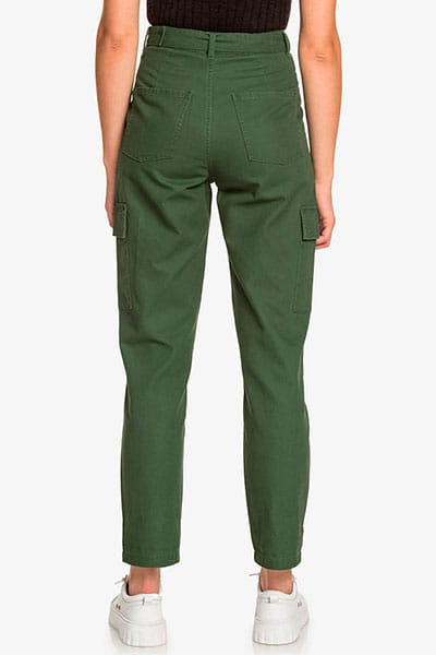 Женские брюки-карго Sense Yourself Roxy ERJNP03338, размер S, цвет зеленый - фото 4