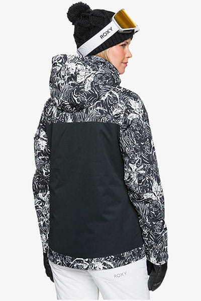 Женская сноубордическая куртка ROXY Jetty Roxy ERJTJ03279, размер S, цвет черный - фото 7