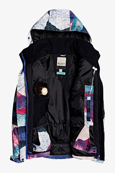 Сноубордическая куртка ROXY Jetty Roxy ERJTJ03280, размер XS, цвет мультиколор - фото 7
