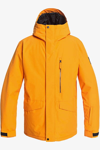 Сноубордическая Куртка Quiksilver Mission Solid QUIKSILVER EQYTJ03266, размер S, цвет оранжевый