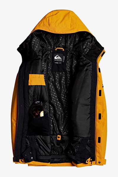 Сноубордическая Куртка Quiksilver Mission Solid QUIKSILVER EQYTJ03266, размер S, цвет оранжевый - фото 2