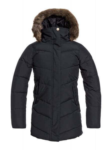 Детская куртка Elsie 8-16 Roxy ERGJK03075, размер 10yrs, цвет черный