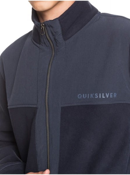 фото Мужская флисовая толстовка на молнии quiksilver simpang