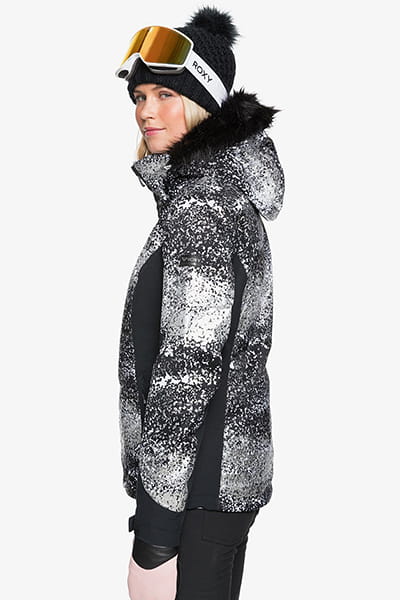 Женская сноубордическая куртка Jet Ski Premium Roxy ERJTJ03261, размер S, цвет черный - фото 2
