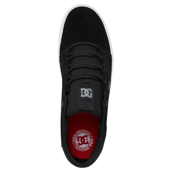 фото Скейтовые кеды кроссовки dc hyde s black/white dc shoes