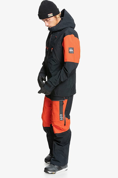Сноубордическая Куртка Highline Pro 3L Gore-Tex® QUIKSILVER EQYTJ03250, размер M, цвет черный - фото 11