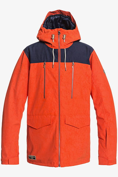 

Мужская Сноубордическая Куртка Quiksilver Fairbanks, Оранжевый, EQYTJ03273