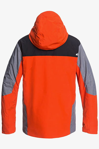 Сноубордическая Куртка Quiksilver Mission Plus QUIKSILVER EQYTJ03260, размер S, цвет оранжевый - фото 3