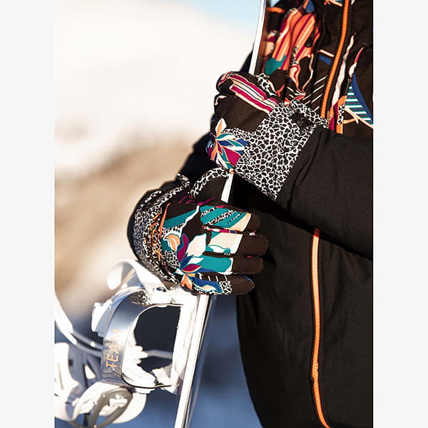 фото Женские сноубордические перчатки roxy jetty