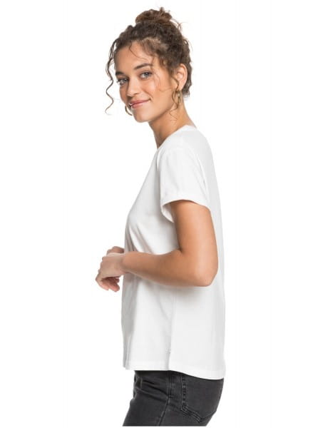 Женская футболка Epic Afternoon Roxy ERJZT05045, размер M, цвет белый - фото 2