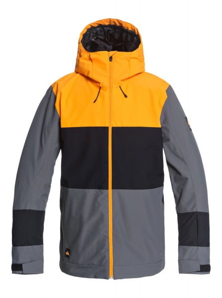Мужская Сноубордическая Куртка Sycamore QUIKSILVER EQYTJ03286, размер S, цвет серый - фото 1