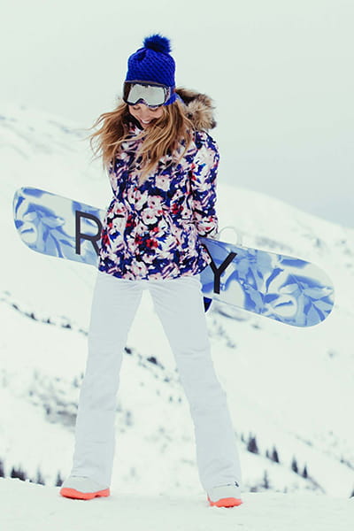 Женская сноубордическая куртка Jet Ski Roxy ERJTJ03265, размер M, цвет мультиколор - фото 1