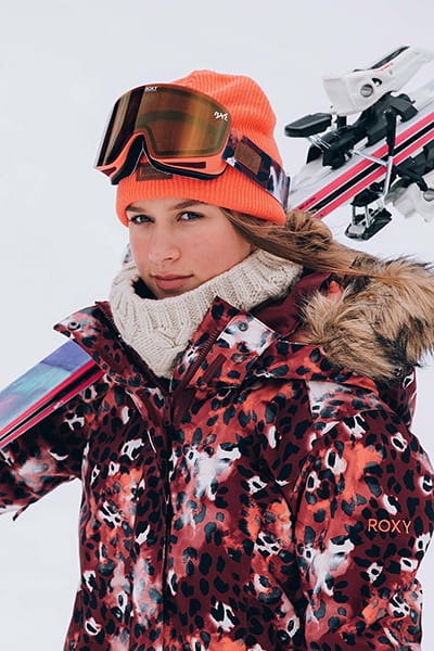 Женская сноубордическая куртка Jet Ski Roxy ERJTJ03265, размер L, цвет бордовый - фото 1