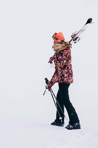 Женская сноубордическая куртка Jet Ski Roxy ERJTJ03265, размер L, цвет бордовый - фото 2