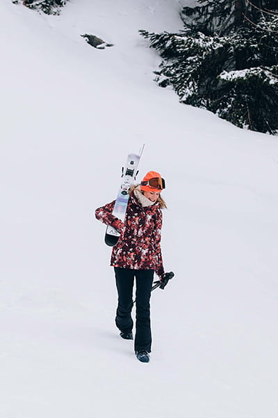 Женская сноубордическая куртка Jet Ski Roxy ERJTJ03265, размер L, цвет бордовый - фото 3