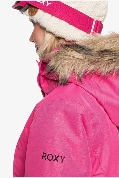 Женская сноубордическая куртка Jet Ski Roxy ERJTJ03266, размер M, цвет розовый - фото 4