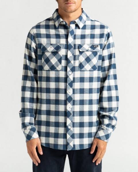 фото Мужская рубашка с длинным рукавом all day flannel billabong