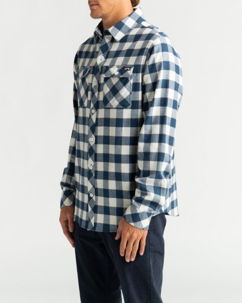 фото Мужская рубашка с длинным рукавом all day flannel billabong