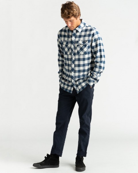 фото Мужская рубашка с длинным рукавом all day flannel billabong