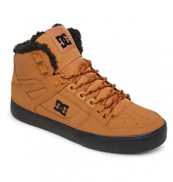 фото Высокие зимние кеды кроссовки pure high wnt dc shoes