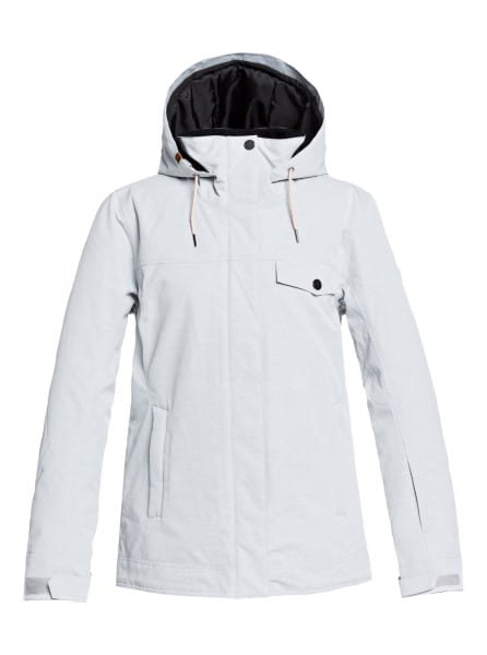 Женская сноубордическая куртка Billie Roxy ERJTJ03283, размер M, цвет серый - фото 1