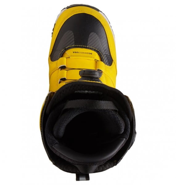 Мужские Сноубордические Ботинки Boa® Shuksan DC Shoes ADYO100047, размер 9.5D, цвет желтый - фото 4