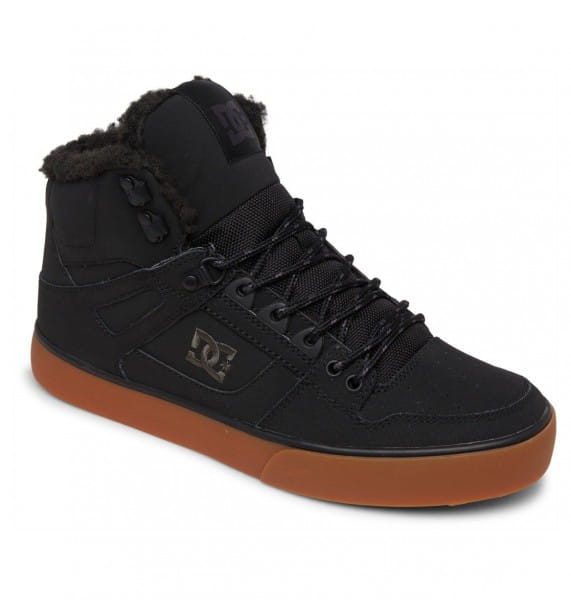 фото Высокие зимние кеды кроссовки pure high wnt dc shoes