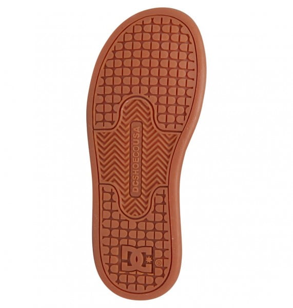 Детские Высокие Зимние Кеды кроссовки Pure High Wnt DC Shoes ADBS100245, размер 4.5M, цвет коричневый - фото 5
