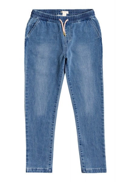 Свободные детские джинсы Traveling Alone 4-16 Roxy ERGDP03059, размер 16yrs, цвет синий