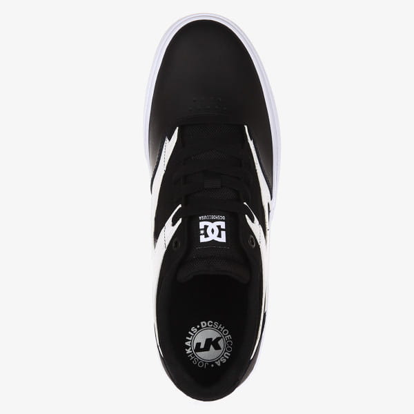 фото Кожаные кеды кроссовки kalis vulc dc shoes