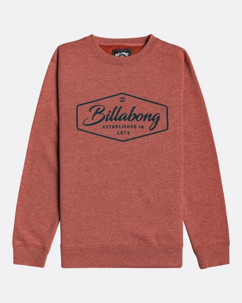 

Детская Толстовка Billabong Trademark, Красный, U2CR01-BIF0