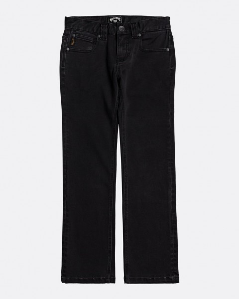 

Узкие Детские Джинсы Billabong Outsider Jean, Черный, U2PN04-BIF0