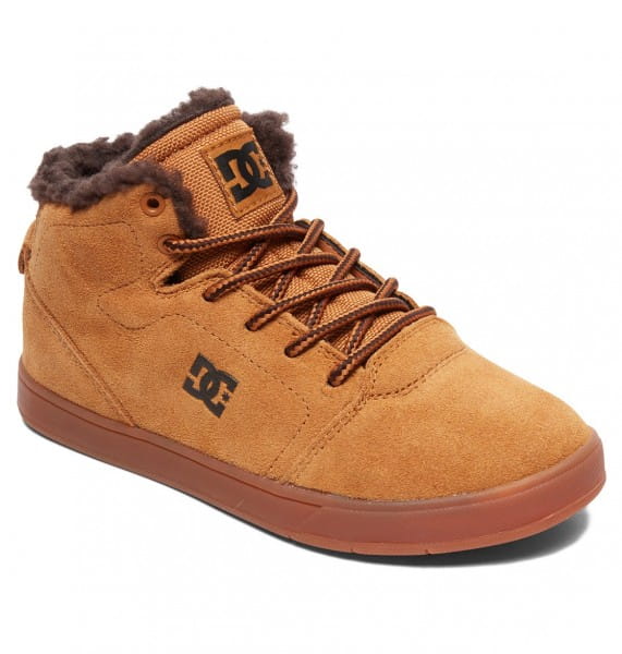 фото Детские высокие зимние кеды кроссовки crisis high wnt dc shoes