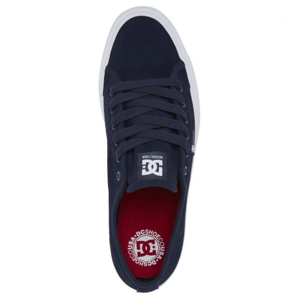 фото Скейтовые кожаные кеды кроссовки manual s dc shoes