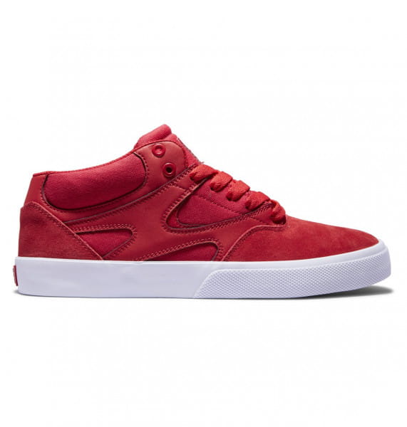 фото Кожаные кеды кроссовки kalis vulc mid dc shoes