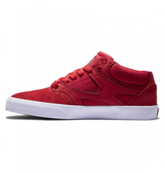 фото Кожаные кеды кроссовки kalis vulc mid dc shoes