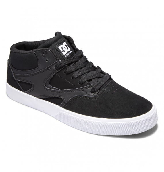 фото Кожаные кеды кроссовки kalis vulc mid dc shoes