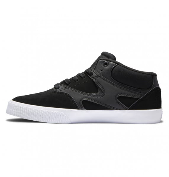 фото Кожаные кеды кроссовки kalis vulc mid dc shoes