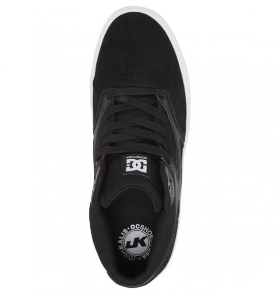 фото Кожаные кеды кроссовки kalis vulc mid dc shoes