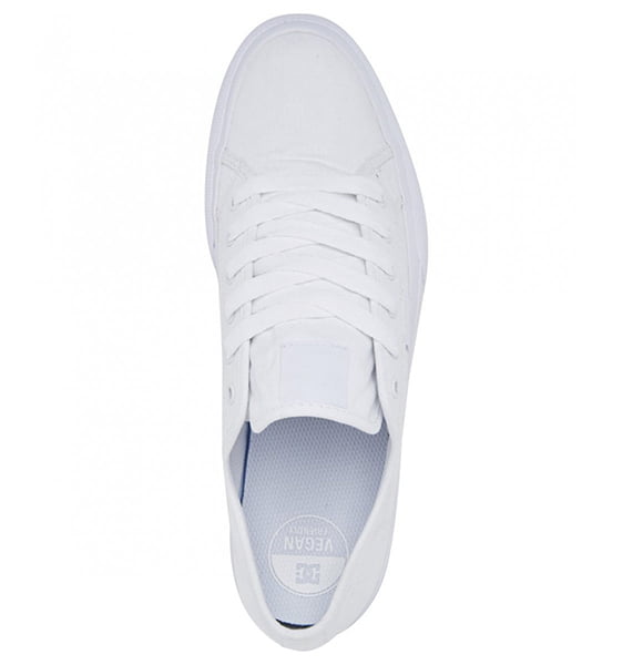 Кеды кроссовки Manual DC Shoes ADYS300591, размер 35, цвет белый - фото 4