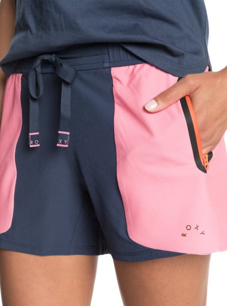 Женские спортивные шорты Get Over Roxy ERJNS03322, размер XS, цвет синий - фото 3