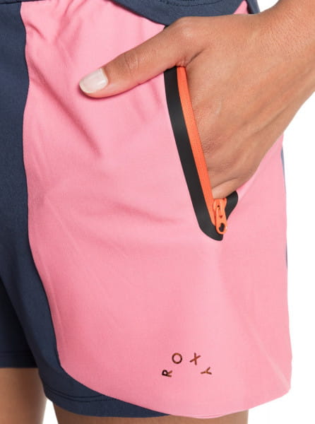 Женские спортивные шорты Get Over Roxy ERJNS03322, размер XS, цвет синий - фото 4