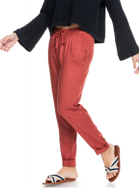 Женские брюки Bimini Roxy ERJNP03295, размер S, цвет бордовый - фото 2