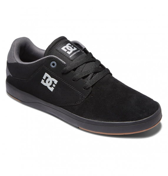 фото Мужские кожаные кеды кроссовки plaza dc shoes