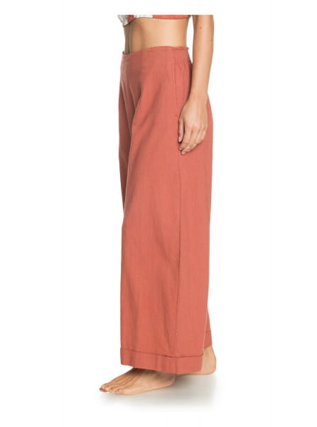 Женские брюки-кюлоты Senorita Smile Roxy ERJNP03362, размер L, цвет бордовый - фото 2
