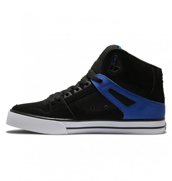 фото Высокие кожаные кеды кроссовки pure high-top dc shoes