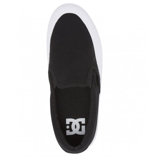 Детские Кожаные Слипоны Dc Infinite DC Shoes ADBS300356, размер 4.5M, цвет черный - фото 4